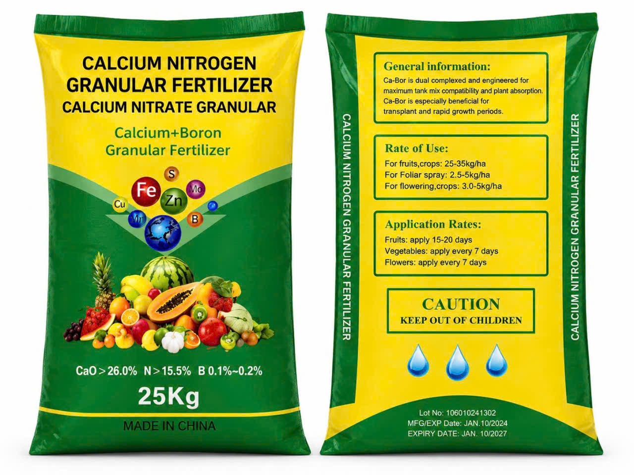 CALCIUM NITRATE BORON