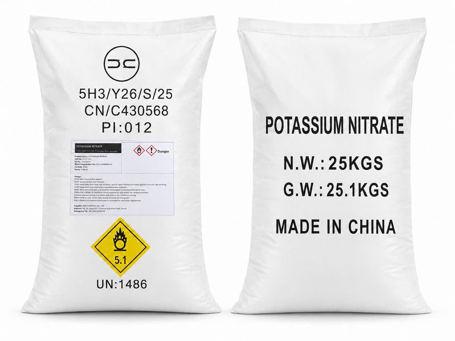 Potassium Nitrate (KNO3)
